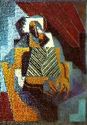 Juan Gris skotskan oil painting on canvas